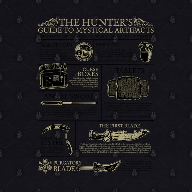 The Hunters Guide to Mystical Artifacts by mannypdesign